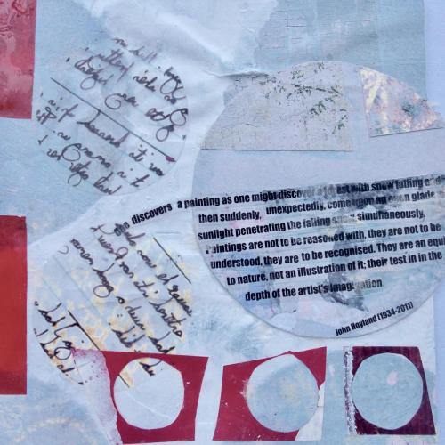 One discovers a painting